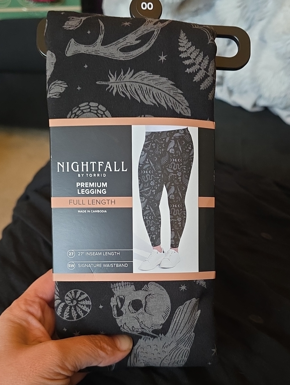 Torrid Sz 00 Nightfall Printed Premium Leggings - Full Length - Witchy Things